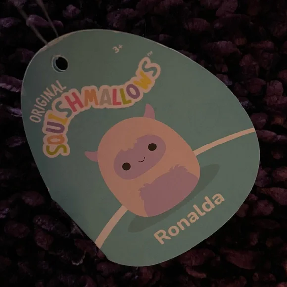 11" Ronalda Pink Purple Yeti Squishmallow NWT - Picture 3 of 4